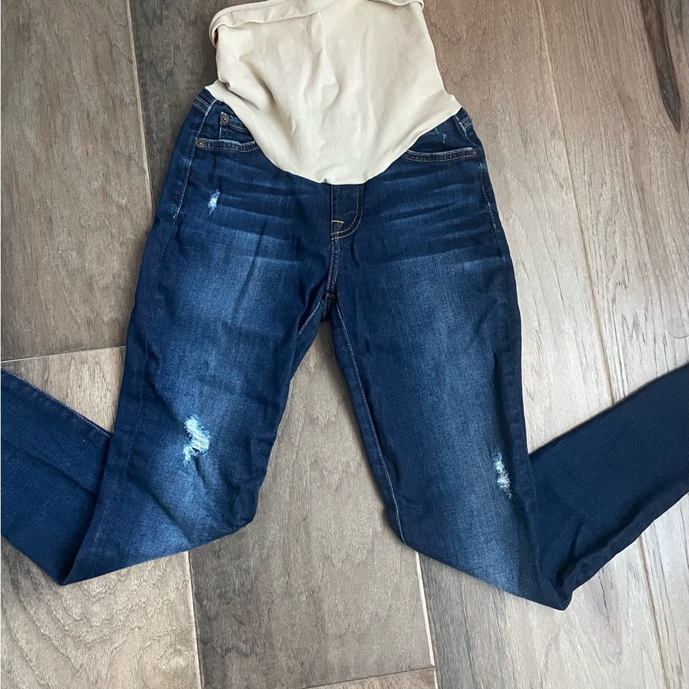 7 for all mankind Maternity Skinny Jeans